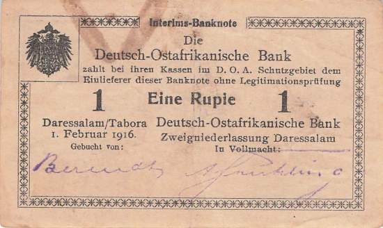 1 Rupie 1916 P2